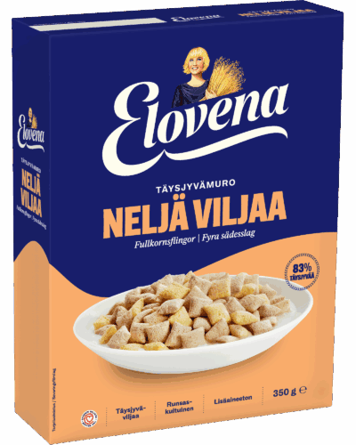 Elovena Täysjyvämuro neljä viljaa