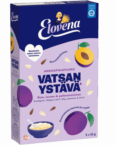 Elovena Annospikapuuro Vatsan ystävä