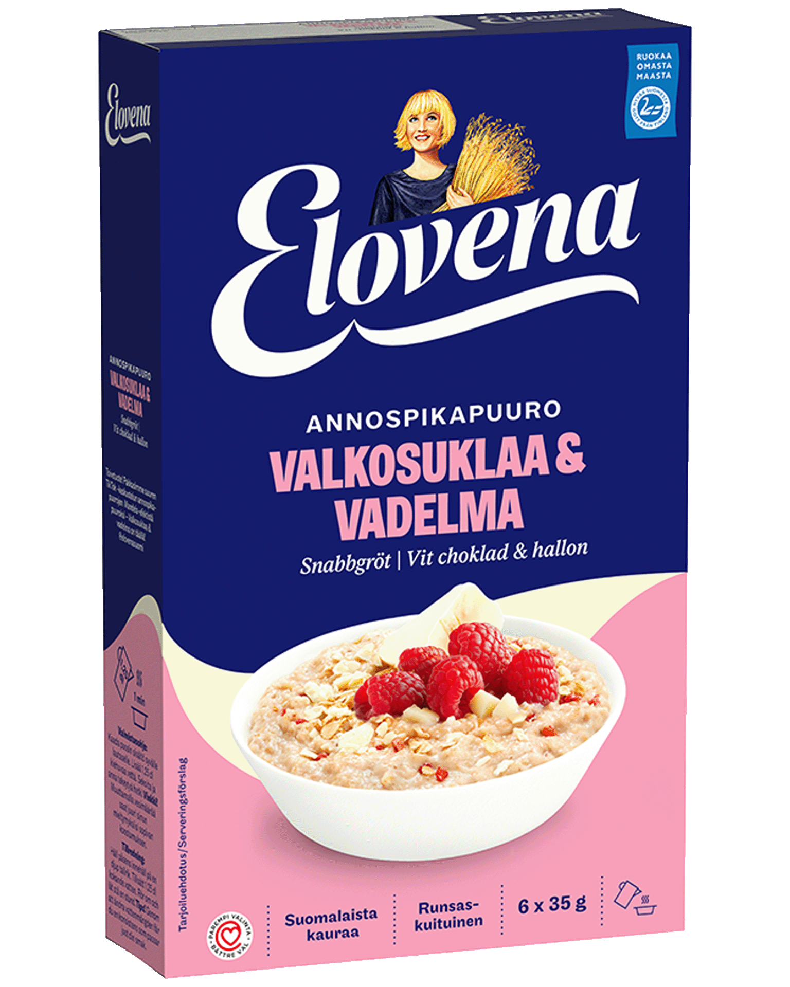 Elovena T ysjyv kaurahiutale Elovena fi