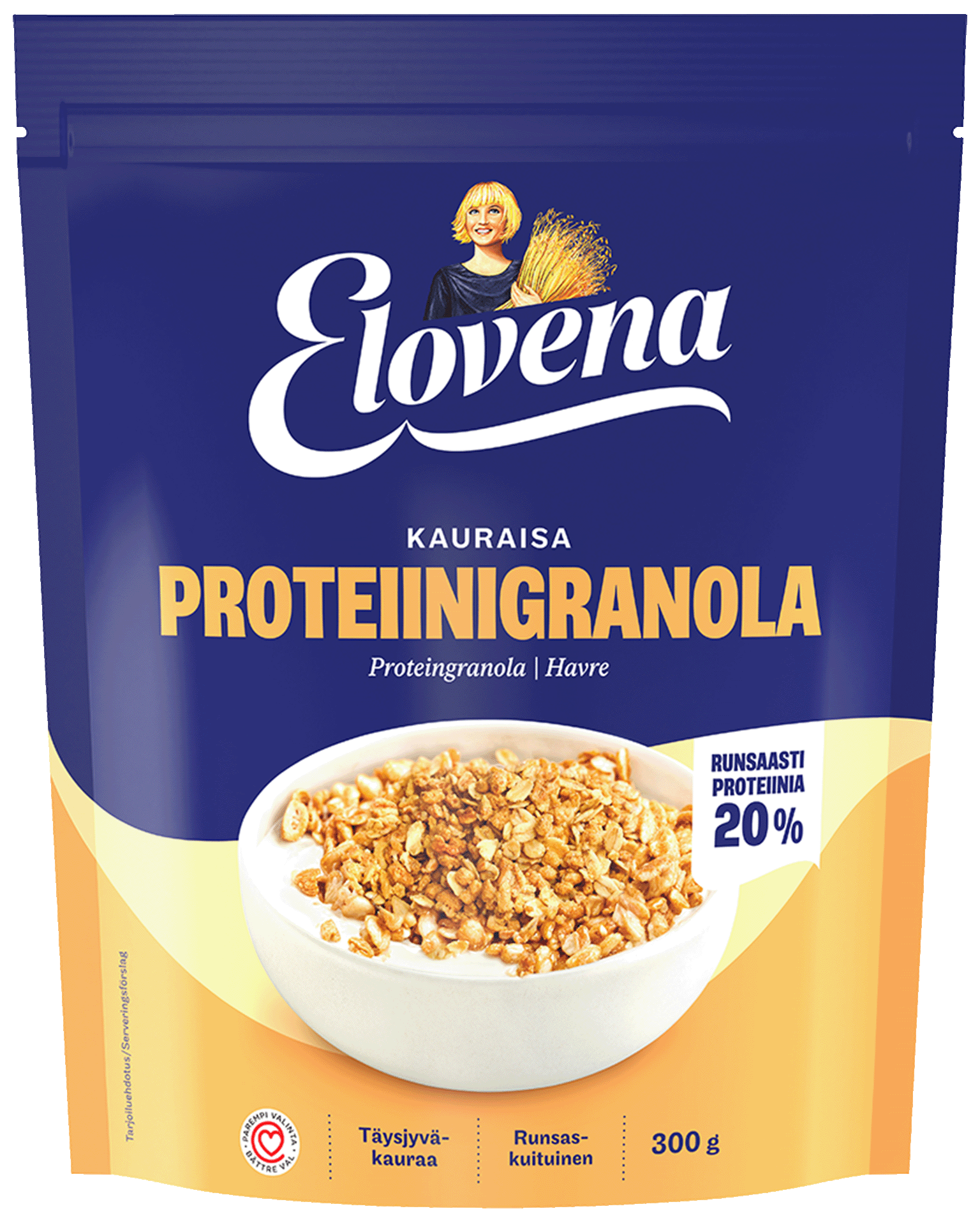 Elovena Proteiinigranola Kauraisa