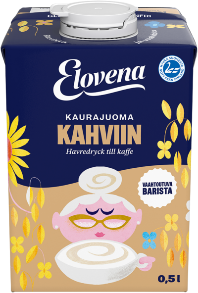 Kaurajuoma kahviin